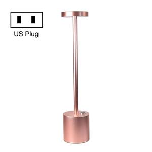 huismerk JB-TD003 I-vormige tafellamp creatieve decoratie retro eetkamer bar tafellamp specificatie: US Plug (Rose Gold)