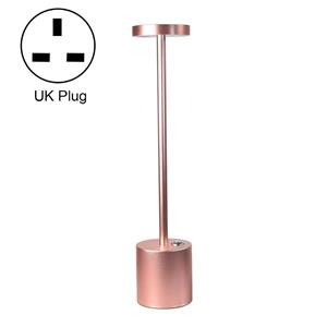 huismerk JB-TD003 I-vormige tafellamp creatieve decoratie retro eetkamer bar tafellamp specificatie: UK Plug (Rose Gold)