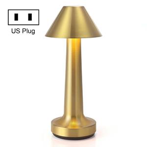 huismerk JB-TD001 LED Touch Table Lamp Cafe Restaurant Decoration Night Light Specificatie: US Plug (Golden)