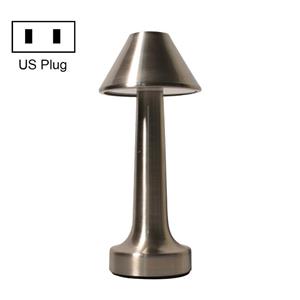 huismerk JB-TD001 LED Touch Table Lamp Cafe Restaurant Decoration Night Light Specificatie: US Plug (Silver)