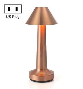 huismerk JB-TD001 LED Touch Table Lamp Cafe Restaurant Decoration Night Light Specificatie: US Plug (Red Copper)