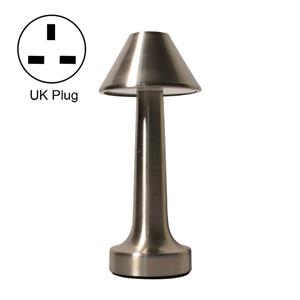 huismerk JB-TD001 LED Touch Table Lamp Cafe Restaurant Decoration Night Light Specificatie: UK Plug (Silver)