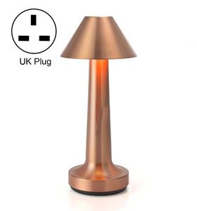 huismerk JB-TD001 LED Touch Table Lamp Cafe Restaurant Decoration Night Light Specificatie: UK Plug (Red Copper)