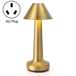 huismerk JB-TD001 LED Touch Table Lamp Cafe Restaurant Decoration Night Light Specificatie: AU Plug (Golden)