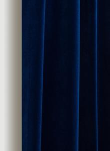 HEMA Gordijnstof Velours Blauw (blauw)