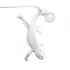 Seletti LED-Deko-Wandleuchte Chameleon Lamp Going Down USB