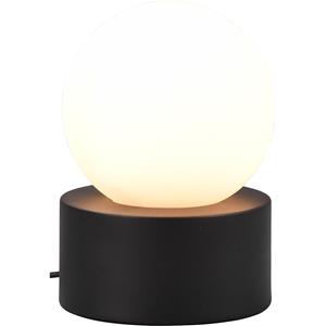 BES LED LED Tafellamp - Tafelverlichting - Trion Celda - E14 Fitting - Rond - Mat Zwart - Aluminium