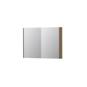 INK SPK2 Spiegelkast met 2 dubbelzijdige spiegeldeuren en stopcontact/schakelaar 1105322
