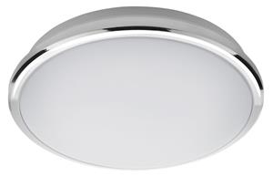 Sapho Silver ronde plafondlamp 28cm dagwit licht chroom