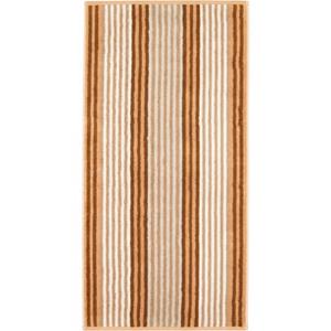 Cawö Handtücher Delight Streifen 6218 - Farbe: caramel - 33 Duschtuch 70x140 cm