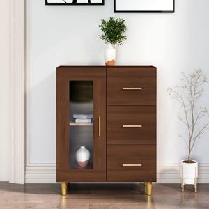 vidaXL Sideboard »Sideboard Braun Eichen-Optik 69,5x34x90 cm Holzwerkstoff« (1 St)