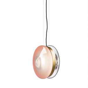 Bomma Orbital Hanglamp - Venus roze - Patina goud