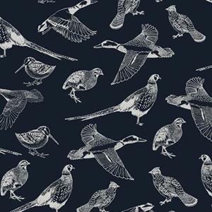 Joules Vliestapete "Hunting Birds French Navy", animal print, animal print