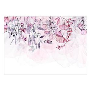 Walljar.com Walljar - Fotobehang - Foggy Nature - Pink