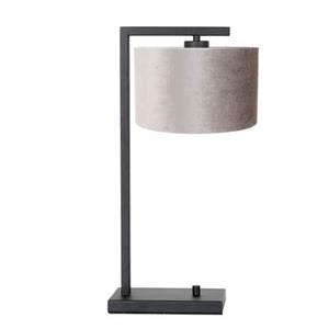Steinhauer LIGHTING LED Tischleuchte, Tischleuchte Wohnzimmerlampe Leseleuchte Schlafzimmerleuchte Grau H 48 cm