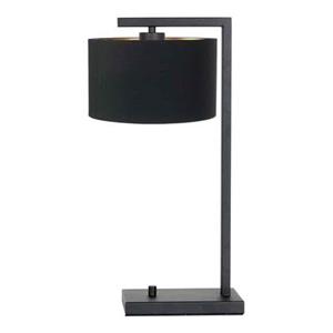 Steinhauer Stang tafellamp zwart metaal 51 cm hoog