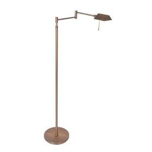 Steinhauer Retina vloerlamp brons kunststof 145 cm hoog