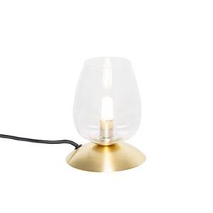 QAZQA Tafellamp elien - Goud/messing - Klassiek / Antiek - D 12cm