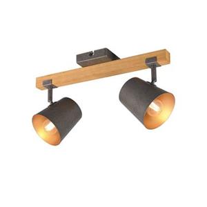 TRIO Leuchten Deckenstrahler »Bell«, Spot 2-flammig zur Wand- und Deckenmontage / Leuchtmittel frei wählbar