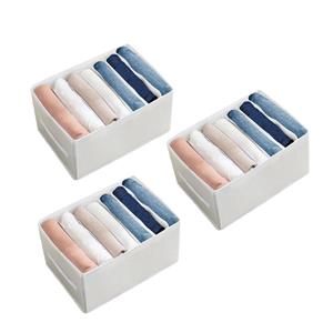 FLOKOO Kleding Organizer 3 Stuks Wit/wit