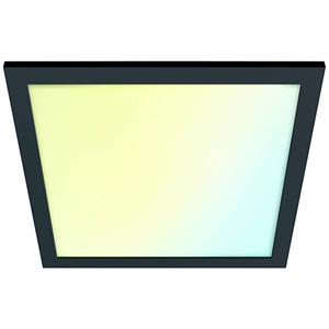 WiZ 8719514554870 Panel  Ceiling SQ 36W Black 27-65K TW LED-plafondlamp 36 W Zwart