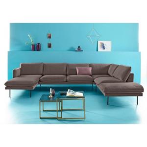 COUCH♥ Wohnlandschaft "Levon", in moderner Optik, mit Metallbeinen, COUCH Lieblingsstücke