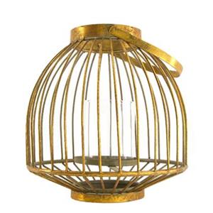 Dijk Natural Collections Lantern metal 31x32.5cm - Goud