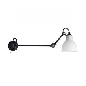 DCW Editions Lampe Gras N204 L 40 Round Wandlamp - Wit kunststof