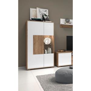 Places of Style Vitrinekast Stela met push-to-open en soft-closefunctie