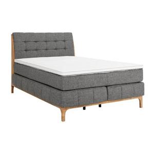 OTTO products Boxspringbett »Jelle« (5-St), mit zertifizierten, recycelten Bezugsstoffen, verschiedene Ausführungen, auch Härtegrad 4 erhältlich!