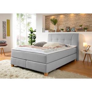 Home affaire Boxspring Calloway incl. topmatras, xxl-uitvoering, in 4 kleuren, 5 breedten, 3 matrassoorten