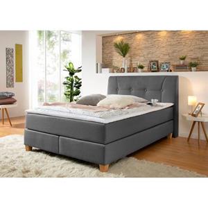 Home affaire Boxspring Arlon Boxspring in 4 kleuren, 5 breedten, 3 matrassoorten in 2 hardheden, incl. topmatras