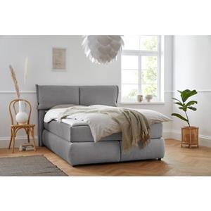 andas Boxspring Jenson in 4 kleuren, 4 breedten, 3 matrassoorten in 2 hardheden, topmatras