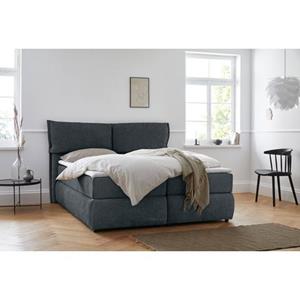 andas Boxspring Jenson in 4 kleuren, 4 breedten, 3 matrassoorten in 2 hardheden, topmatras