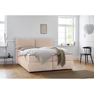 andas Boxspring Jenson in 4 kleuren, 4 breedten, 3 matrassoorten in 2 hardheden, topmatras