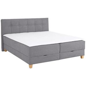 Home affaire Boxspring Lonrai in h2, h3 & h4 en xxl - overlengte 220 cm beschikbaar, incl. topper