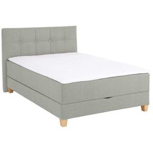 Home affaire Boxspring Haley in 2 matrassoorten en 4 kleuren, incl. topmatras en bedkist