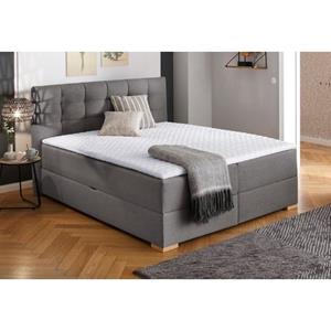 Home affaire Boxspring Olivet in 4 kleuren, 4 breedten, 2 matrassoorten, ook in extra lang 220 cm