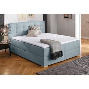 Home affaire Boxspring Olivet in 4 kleuren, 4 breedten, 2 matrassoorten, ook in extra lang 220 cm