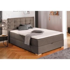 Home affaire Boxspring Olivet in 4 kleuren, 4 breedten, 2 matrassoorten, ook in extra lang 220 cm