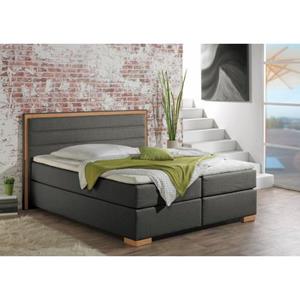 Home affaire Boxspring Treviso in 5 breedten, 3 uitvoeringen, 2 hardheden, topmatras. houten frame