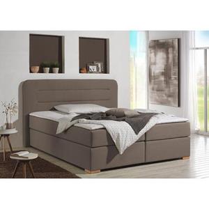 Home affaire Boxspring Manchester 5 breedten, 3 uitvoeringen, 2 hardheden, topmatras, stiksels