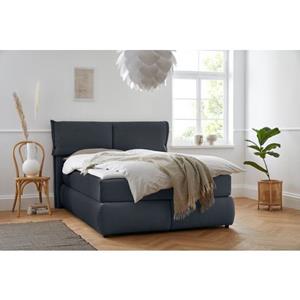 andas Boxspring Jenson in 4 kleuren, 4 breedten, 3 matrassoorten in 2 hardheden, topmatras