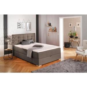 Home affaire Boxspring Olivet in 4 kleuren, 4 breedten, 2 matrassoorten, ook in extra lang 220 cm