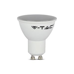 V-TAC - GU10 LED-Lampe- 4,5 Watt - 400 Lumen - 6500K Tageslichtweiß - Ersetzt 35 Watt Halogenlampe - 100° Abstrahlwinkel - GU10 Sockel