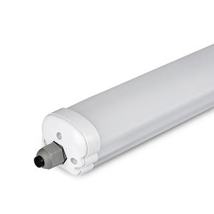 V-TAC - 12-pack LED-Feuchtraumleuchte - IP65 Wasserdicht - 120 cm - 160lm/W - 24W - 3840lm - 4000K Neutral weiß - Verkettbar