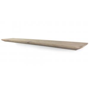 Wood Brothers Eiken zwevende wandplank met verjongde kant 80 x 20 cm