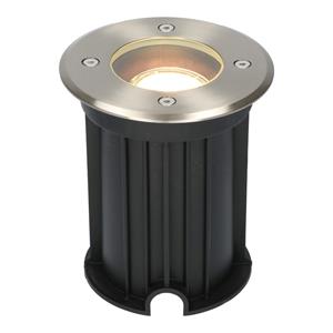 V-TAC Dimbare LED grondspot - Rond - RVS - 2700K warm wit - 5 Watt - IP65 straal waterdicht - 3 jaar garantie