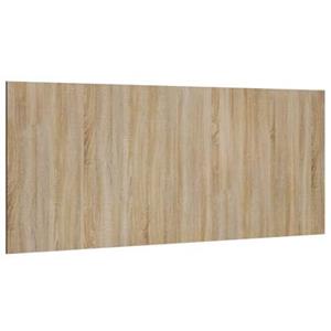 Hoofdbord 200x1,5x80 cm bewerkt hout sonoma eikenkleurig