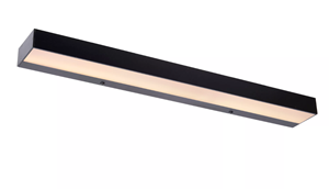 Lucide Alexa wandlamp LED 60cm zwart mat